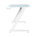 Bureau de Gaming TRUST GXT 709 Luminus RGB - Blanc