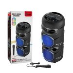 Haut Parleur Sans Fil ZQS 4295 avec Microphone - Noir