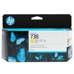 Cartouche d'encre HP 738 130ml - Jaune
