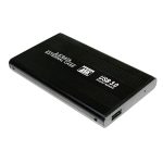Boitier Pour Disque Dur Externe  2.5'' USB 3.0 En Métal - Noir