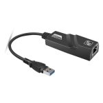 Adaptateur USB 3.0 Vers Ethernet RJ45  - Noir