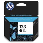 Cartouche Original Jet d'encre HP 123 - Noir