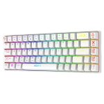 Clavier Gamer Mécanique AQIRYS MIRA 100% Anti-ghosting RGB - Blanc