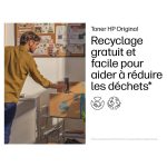 Toner Original LaserJet Authentique HP 212A - Cyan