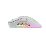 Souris Gamer Sans Fil WHITE SHARK LIONEL WGM-5012 - Blanc
