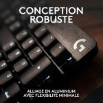 Clavier Gamer Filaire LOGITECH G413 Mécanique - Noir