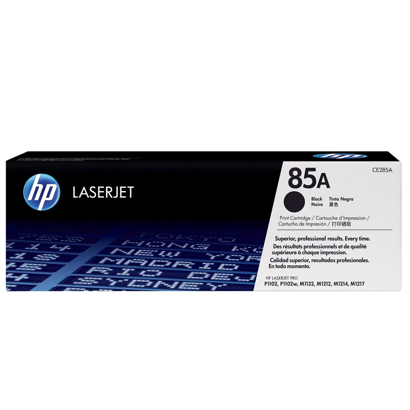Toner Original LaserJet Authentique HP 85A Noir (CE285A)