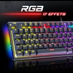 Clavier Gamer Filaire SPIRIT OF GAMER XPERT-K250 RGB - Noir