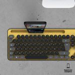 Ensemble Clavier & Souris Sans Fil ADVANCE PEPS - Jaune