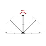 Support Mural MELICONI FDR 200 Pour TV 26'' - 45''