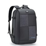 Sac à Dos Antivol Avec Cadenas 3D Pour Pc Portable 15.6'' - Noir&Gris