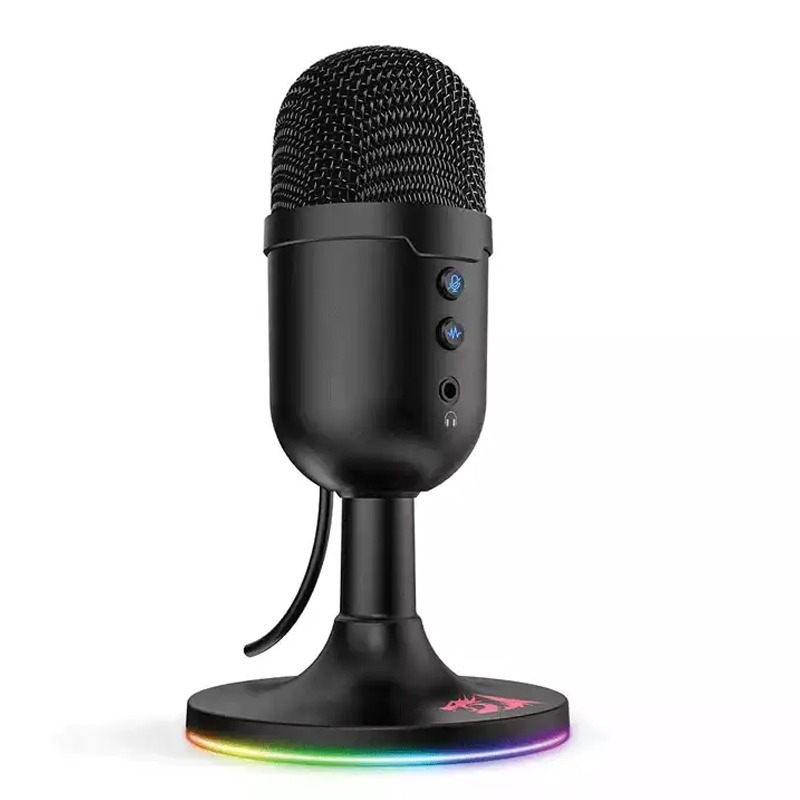 Microphone Gamer Filaire REDRAGON Puslar GM303	- Noir