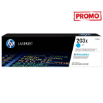 Toner LaserJet original HP 203X - Cyan
