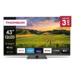 TV Thomson 43" 43QG5C14 QLED UHD 4K  Google Tv - Gris foncé