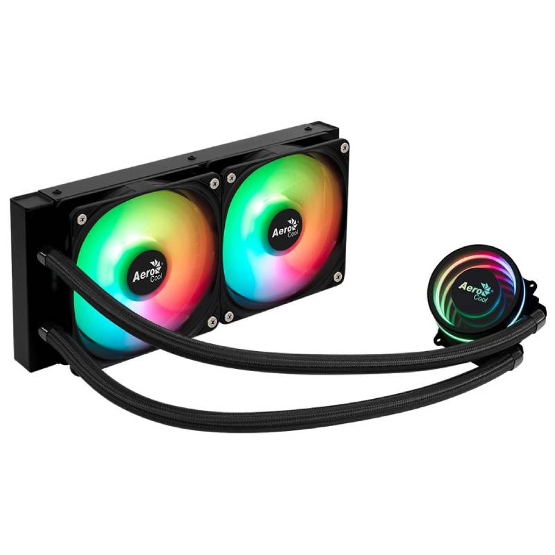 Refroidisseur De Processeur AEROCOOL Oasis L240 ARGB - Noir