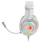 Micro Casque Gamer REDRAGON HYLAS H260 RGB - Blanc