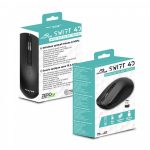 Souris Sans fil ADVANCE Slimfit - Noir