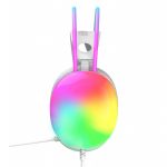Micro Casque Gamer Filaire INCA IGK-X8Y RGB - Blanc