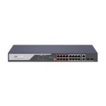 Switch HIKVISION DS-3E0318P-E-C 16 ports PoE 2 ports Gigabit Noir