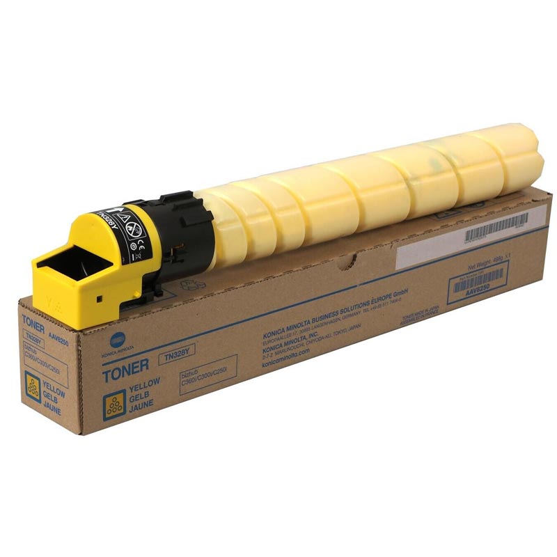 Toner Original KONICA MINOLTA TN-328 - Jaune (TN-328Y) Toner Original KONICA MINOLTA TN-328 - Jaune (TN-328Y)
