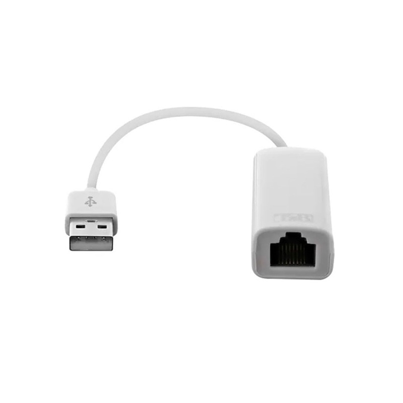 Adaptateur Réseau TNB ADAUSBRJ45 USB 2.0 vers RJ45 - Blanc Adaptateur Réseau TNB ADAUSBRJ45 USB 2.0 vers RJ45 - Blanc