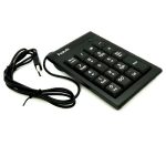 Pavé Numérique Filaire HAVIT KB223 - Noir