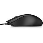 Souris Filaire Optique HP 100 USB - Noir (6VY96AA)