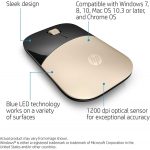Souris sans fil HP Z3700 - Gold ( X7Q43AA)