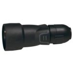 Prolongateur LEGRAND caoutchouc 2P+T - Noir