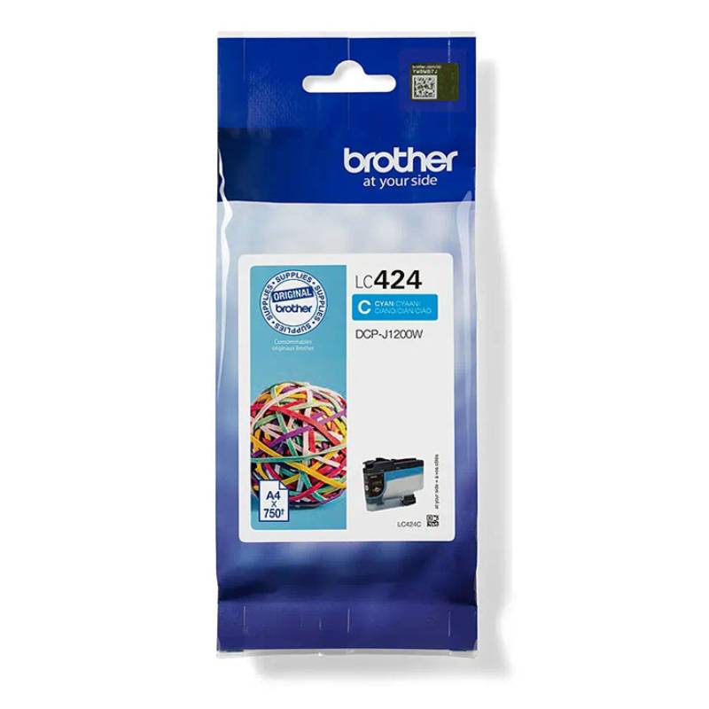 Cartouche Jet d'encre Original BROTHER LC424 - Cyan Cartouche Jet d'encre Original BROTHER LC424 - Cyan