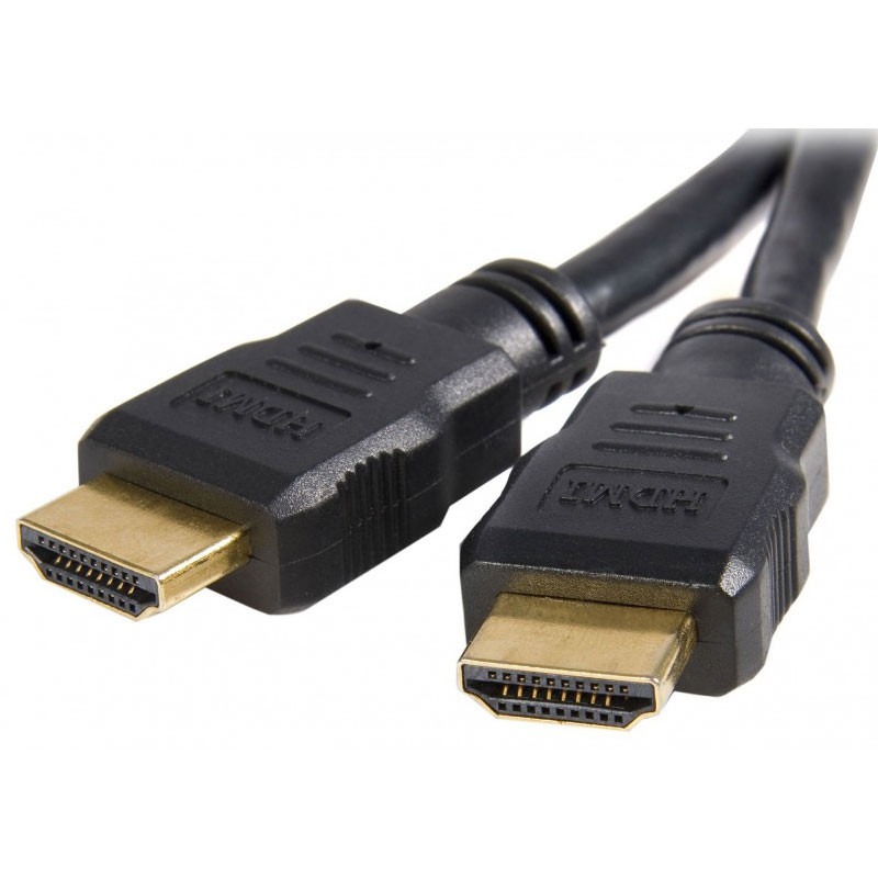 Câble HDMI Mâle vers HDMI Mâle 4K 10 mètres - Noir