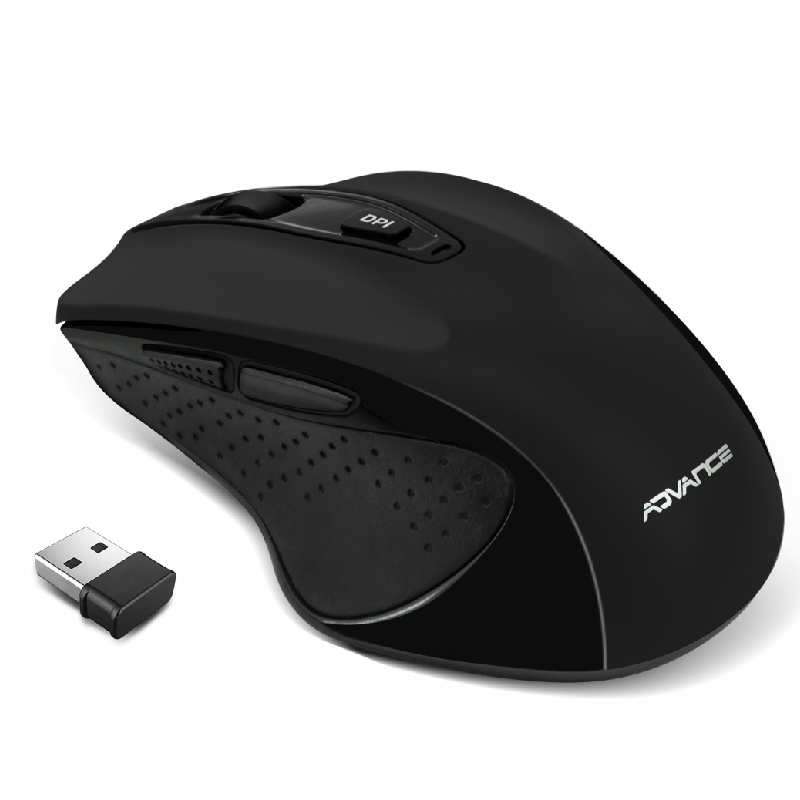 Souris Sans Fil ADVANCE Shape 6D- Noir Souris Sans Fil ADVANCE Shape 6D- Noir