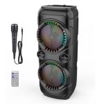 Haut Parleur Sans Fil ZQS 8229 Rechargable Avec Microphone  - Noir