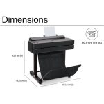 Traceur HP Design Jet T630 24 pouces A1 Wifi Couleur