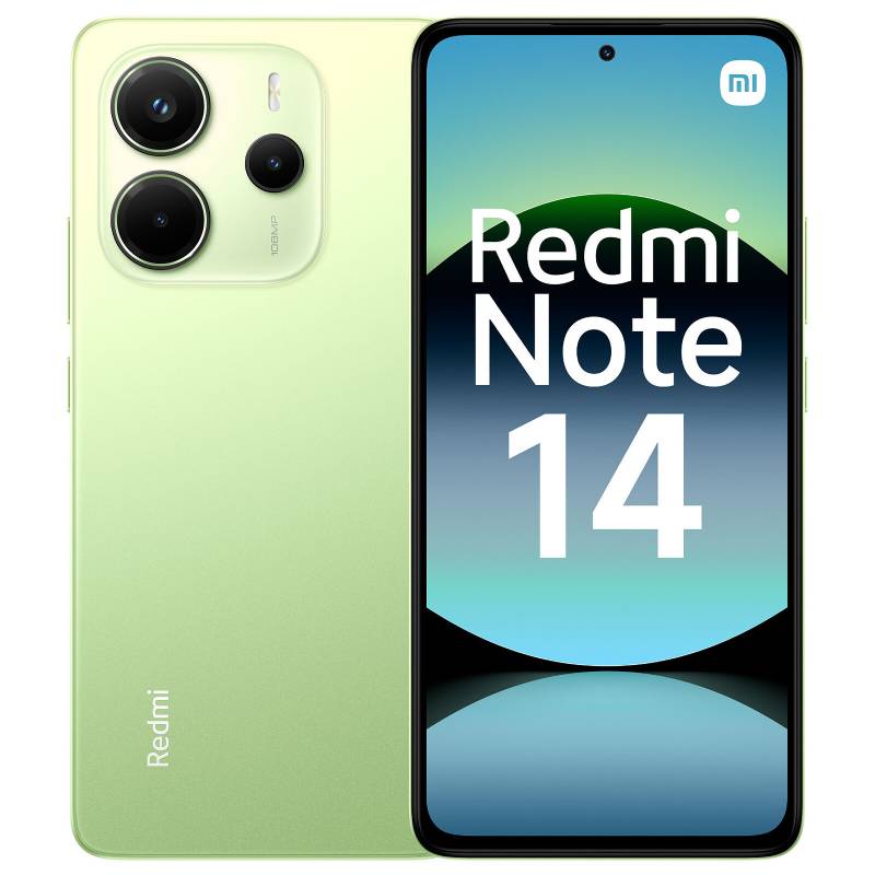 Smartphone Xiaomi Redmi Note 14 4G 8Go 128Go - Lime Green Smartphone Xiaomi Redmi Note 14 4G 8Go 128Go - Lime Green
