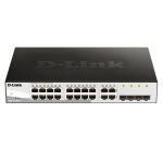 Switch intelligent D-Link DGS-1210-20 16 ports 10/100/1000 Mbps 4 ports GE et 2 SFP