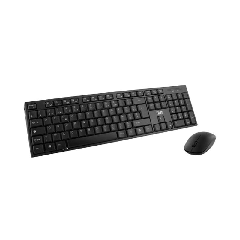Ensemble Clavier & Souris TNB Classy Sans Fil KBSCBK2 - Noir Ensemble Clavier & Souris TNB Classy Sans Fil KBSCBK2 - Noir