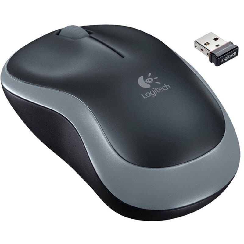 Souris Optique Sans Fil LOGITECH M185 - Argent Souris Optique Sans Fil LOGITECH M185 - Argent