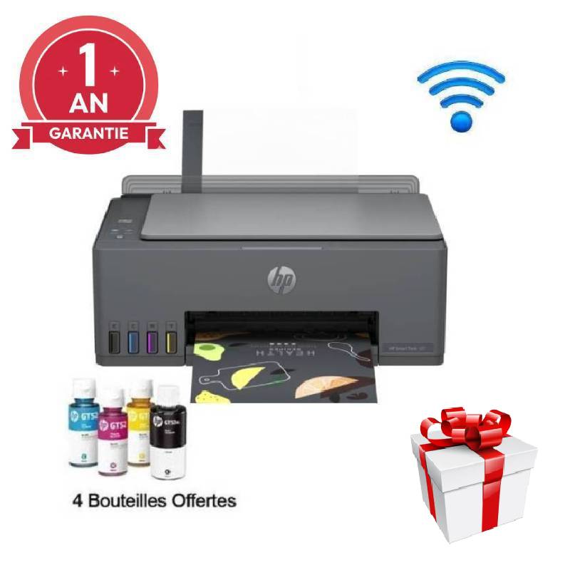Imprimante HP Smart Tank 581 à Réservoir Intégré Wifi 3en1 Couleur Imprimante HP Smart Tank 581 à Réservoir Intégré Wifi 3en1 Couleur