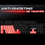Clavier Gamer Filaire SPIRIT OF GAMER XPERT-K250 RGB - Noir