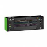 Clavier Gamer Filaire INCA IKG-445 Mécanique Interrupteur Bleu RGB - Noir