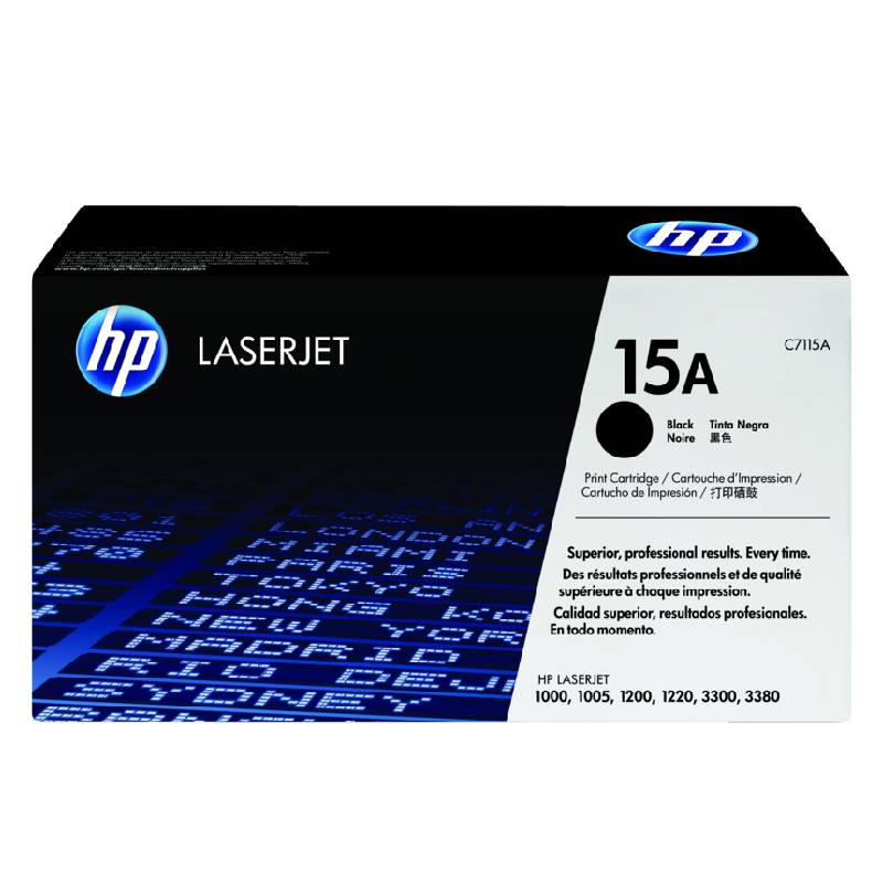 Toner LaserJet Original HP 15A - Noir (C7115A)