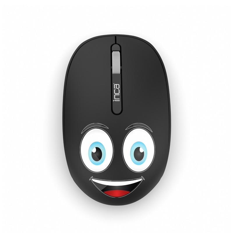 Souris Sans Fil INCA IWM-245RS Avec Design - Noir Souris Sans Fil INCA IWM-245RS Avec Design - Noir