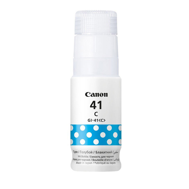 Bouteille D'encre Adaptable CANON GI-41CA CYAN