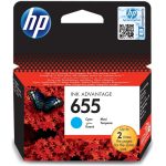 Cartouche Original Jet d'encre HP 655 Advantage - Cyan