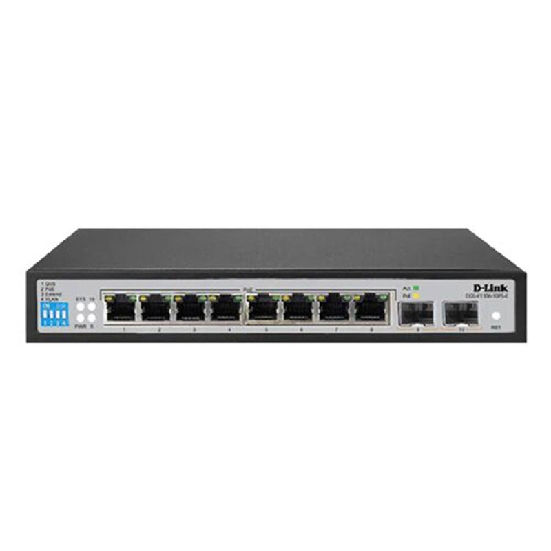 Switch D-LINK DGS-F1100-10PS POE 10 ports gigabits 10/100/1000 Mbps Switch D-LINK DGS-F1100-10PS POE 10 ports gigabits 10/100/1000 Mbps