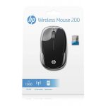 Souris Optique HP  sans Fil 200 - Noir (X6W31AA)