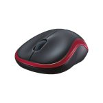 Souris Optique Sans Fil LOGITECH M185 - Rouge