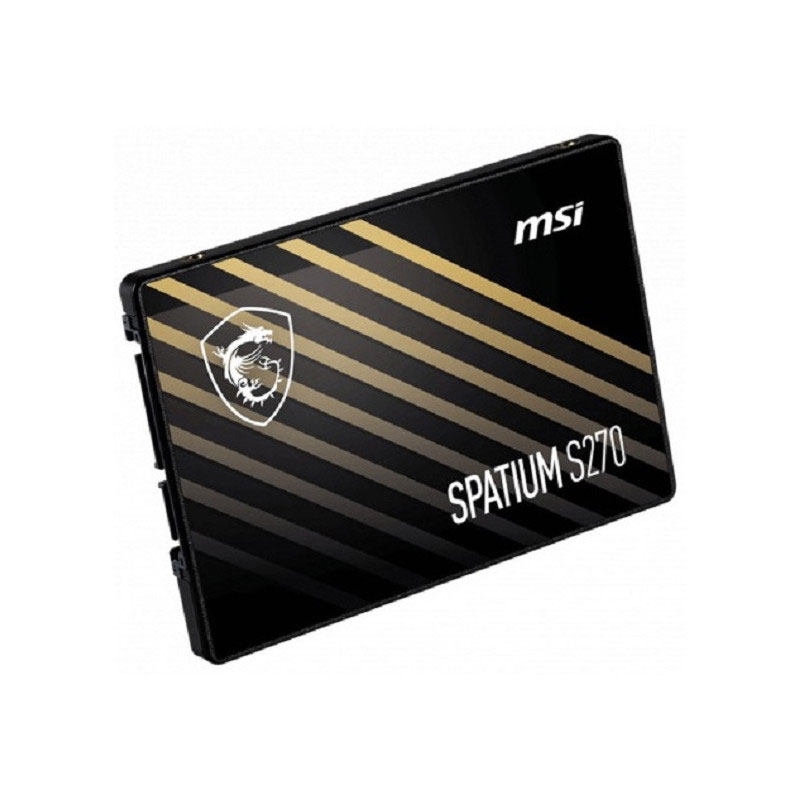 Disque Dur Interne MSI Spatium S270 480 Go SSD SATA 2.5" (S78-440E350-P83) Disque Dur Interne MSI Spatium S270 480 Go SSD SATA 2.5" (S78-440E350-P83)