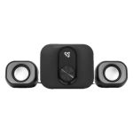 Haut Parleur Filaire SBOX SP-182 Stéréo 2.1 - Noir